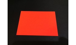 22574 - Orange Day Glo Card