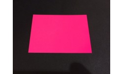 22575 - Pink Day Glo Card