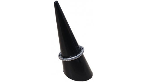 LR12 Black Ring Cone (Hollow) - Pack of 10