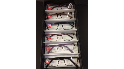 BST1 Optician's Synthetic Leather & Satin Tray 