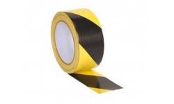 BE002V Black & Yellow Floor Tape