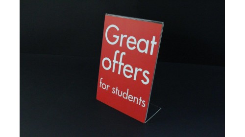 SCA407 A4 Sale Card - Great Offers for Students