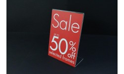 SCA401 A4 Sale Card - Up to 50% off Selected Frames