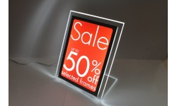 A4BL01 - A4 Back Lit Poster - Up to 50% off Selected Frames