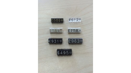 3110/31700 Mini-relief 3x5mm individual price cubes