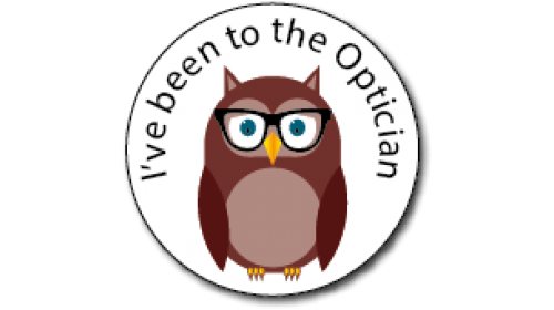 Children's Fun Reward Sticker - Owl