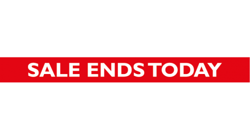 SCB04 'SALE ENDS TODAY' Sale Banner