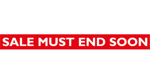 SCB05 'SALE MUST END SOON' Sale Banner