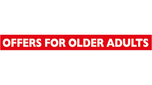 SCB32 'OFFERS FOR OLDER ADULTS' Sale Banner