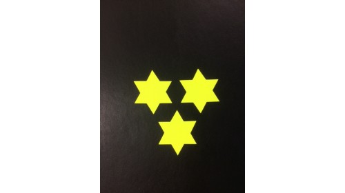 TG12 - Fluorescent Stars 50mm - 4 colours available