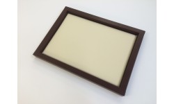 TRA006 - Luxury Synthetic Leather Brown & Beige Tray