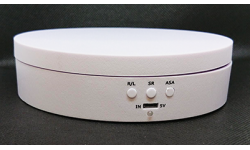 TT02W White Display Turntable 13.8cm diameter
