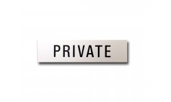 41969 Door Sign - 'PRIVATE'