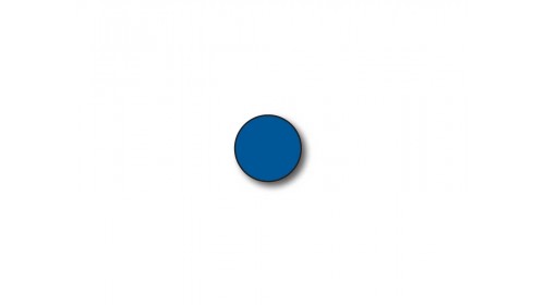 CD3 Coloured Circular Labels - Blue
