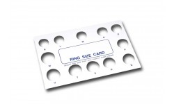 CRG Ring Size Card 