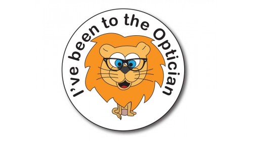 Children's Fun Reward Sticker - Lion