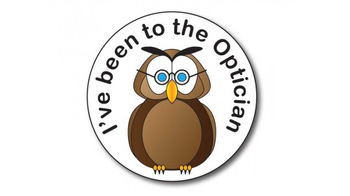 OWL 1 - Children's Fun Reward Sticker 