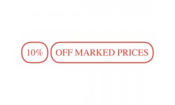SB15 Sale Banner - 'XX% OFF MARKED PRICES'