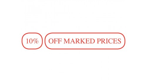 SB15 Sale Banner - 'XX% OFF MARKED PRICES'