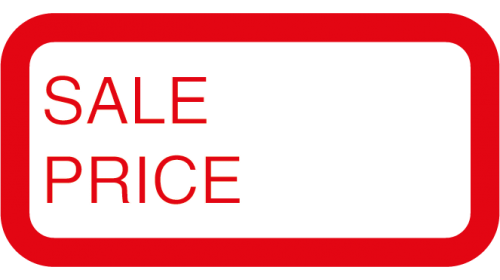ST250-11 'Sale Price' Sale Tickets 20 x 10mm